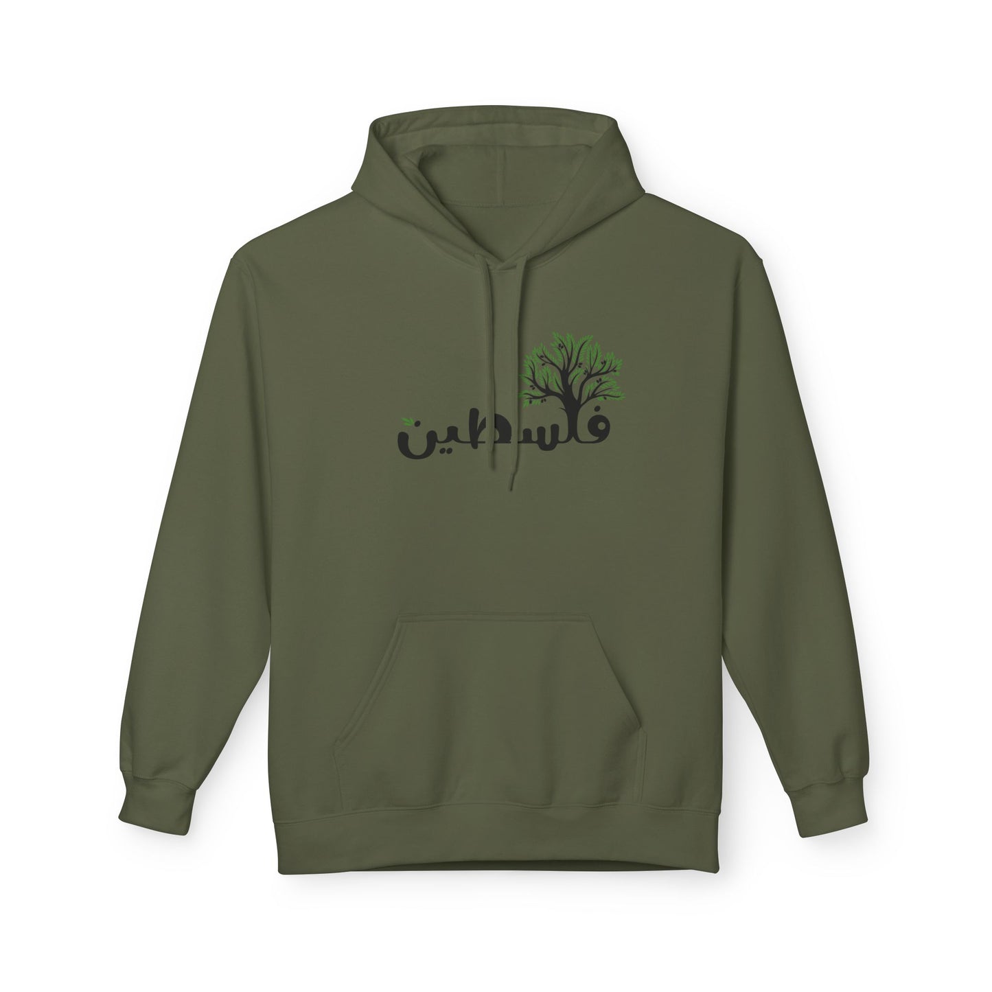 Palestine Olive Tree Hoodie (Softstyle Fleece)