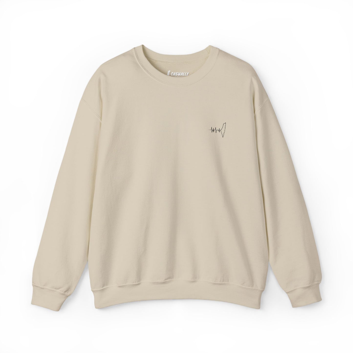 Palestine EKG Crewneck Sweatshirt (Light Colors)