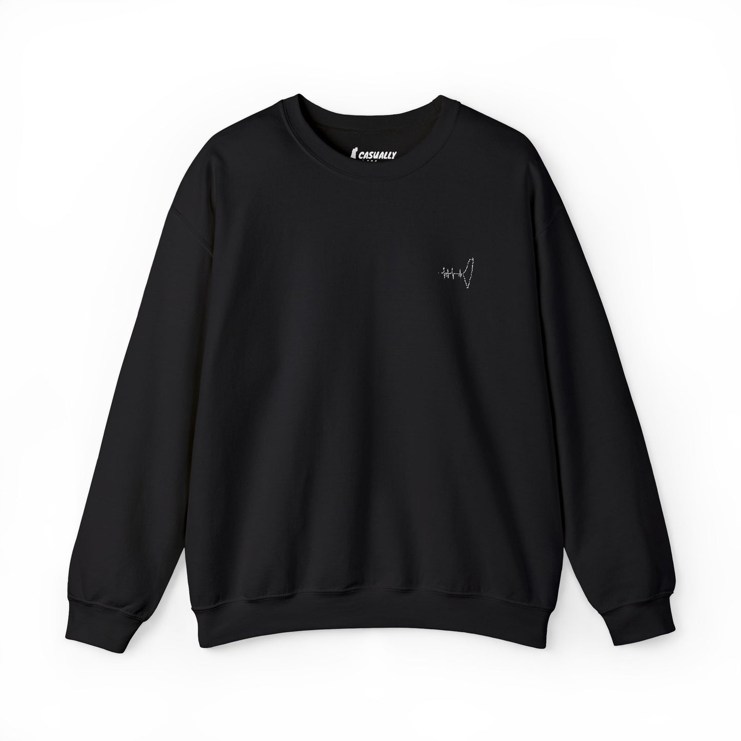 Palestine EKG Crewneck Sweatshirt (Dark Colors)